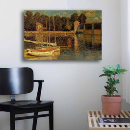 Wallity Pintura Decorativa en Lienzo Claude Monet 45 x 70 cm